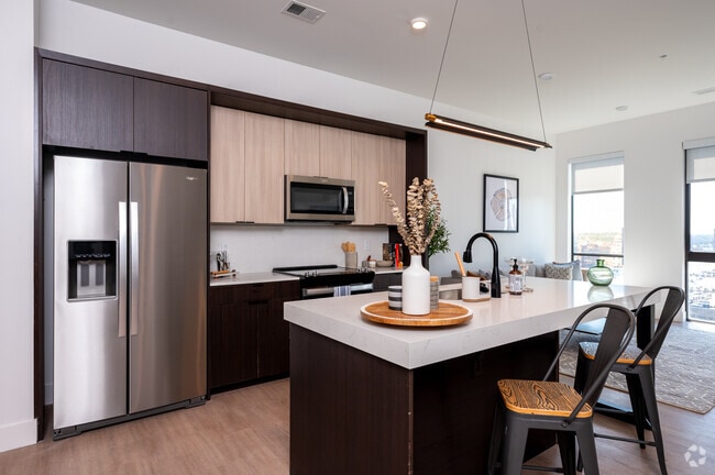 Model - 2BR, 2BA - 1,186SF - Kitchen - Industry Indianapolis