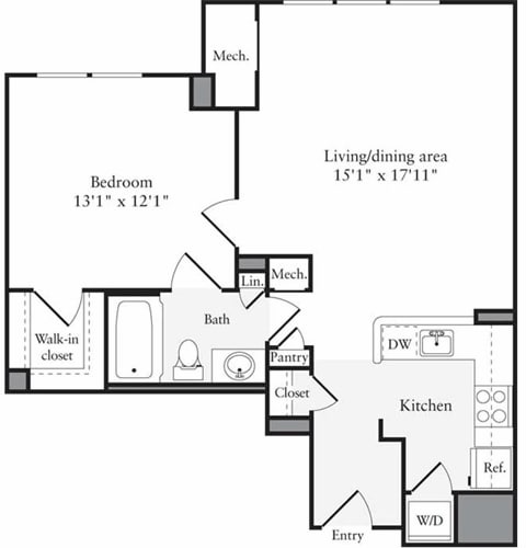 Floorplan - 2201 Wilson