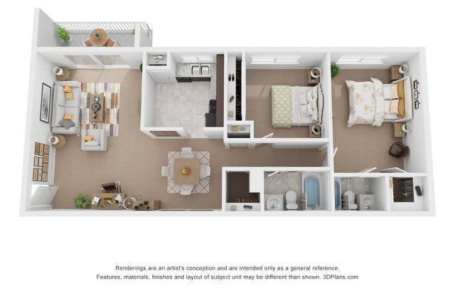 2 bedroom 2 bath - Lynn Hill