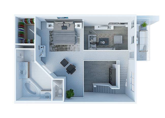 Floorplan - San Pedro Bank Lofts