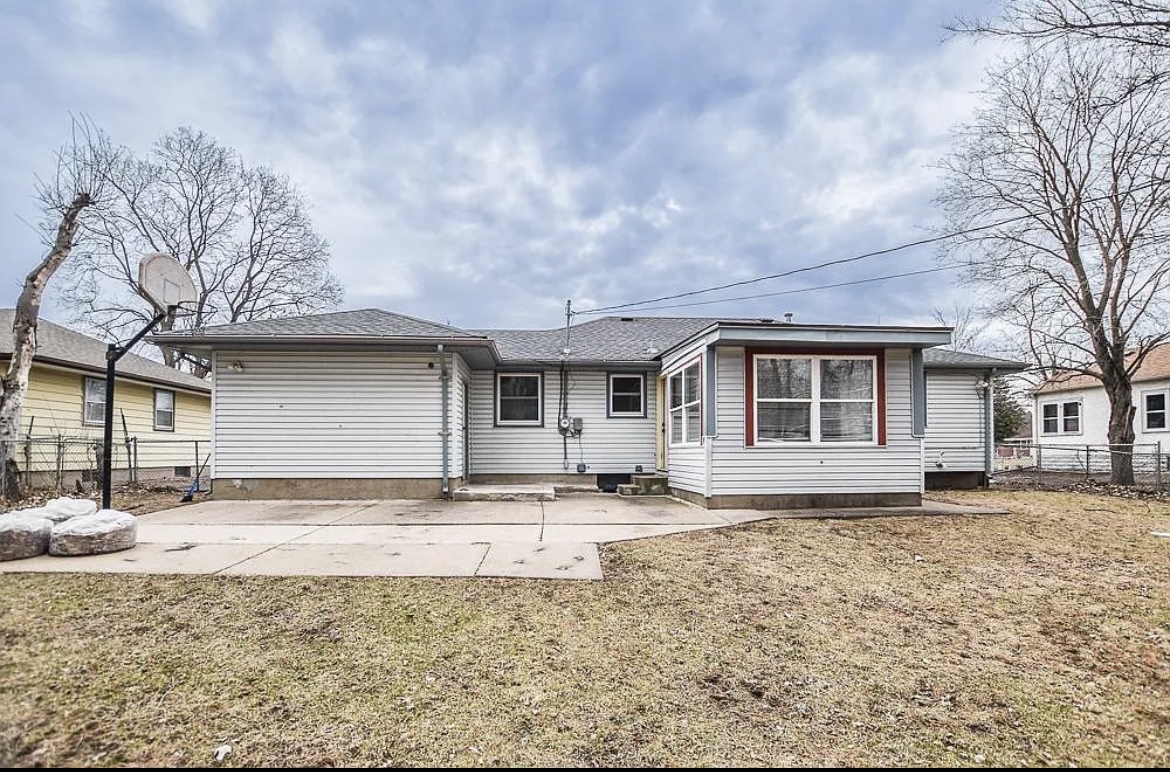 Back of the home - 5609 Bryant Ave N