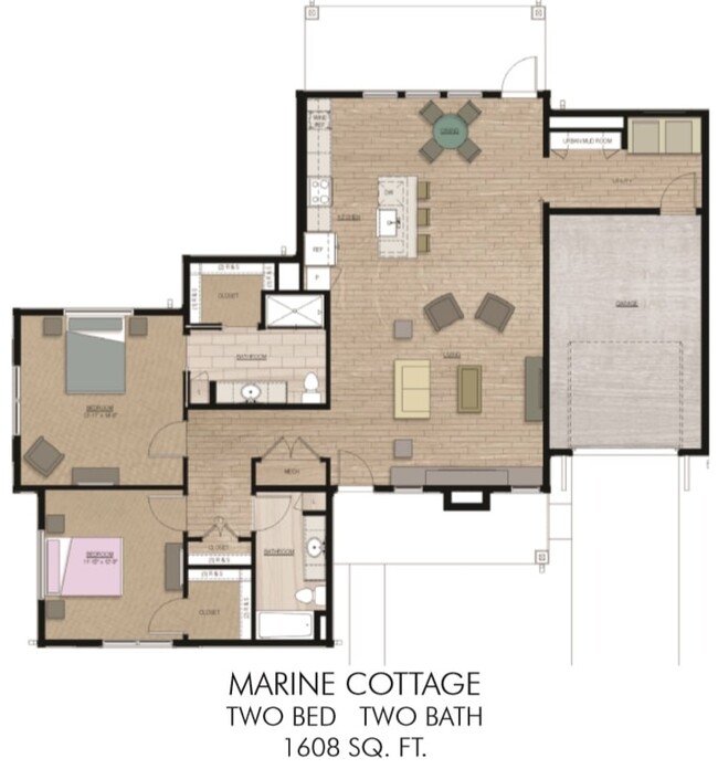 Floorplan - Portside at Grande Dunes- 55+ALL-INCLUSIVE