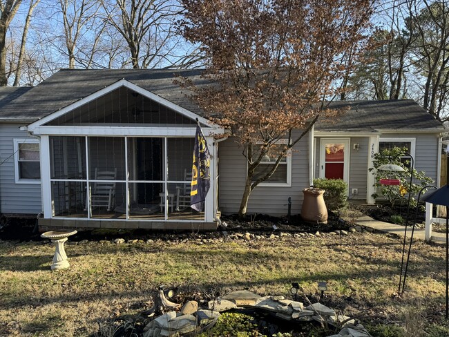 Front Door & Porch - 2406 Highland Dr