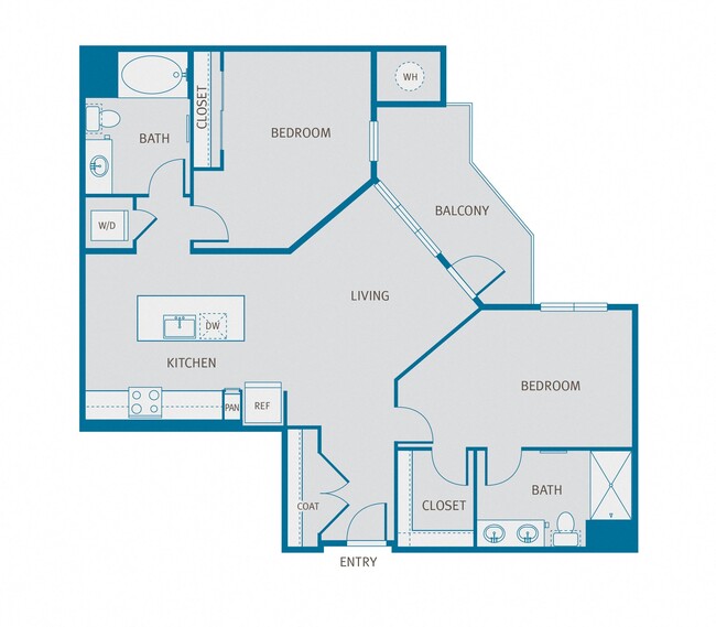 Floorplan - 4400 Syracuse