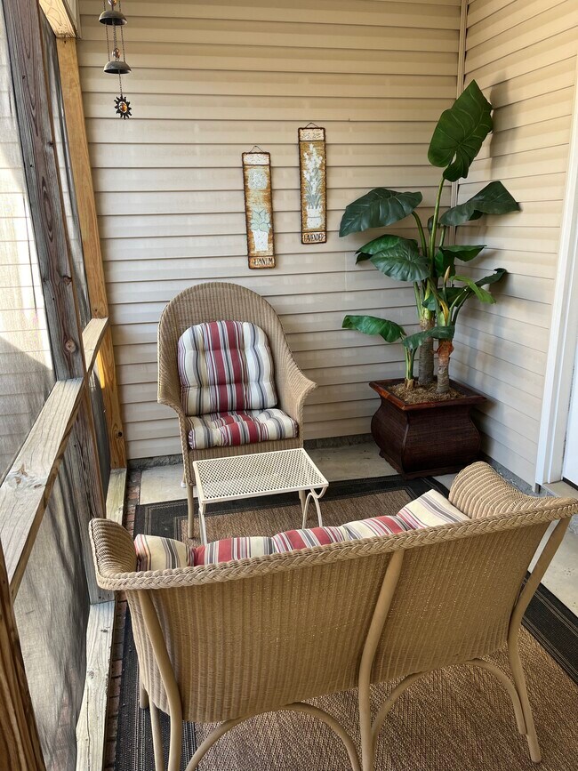 Screened in porch - 1243 Carriage Dr