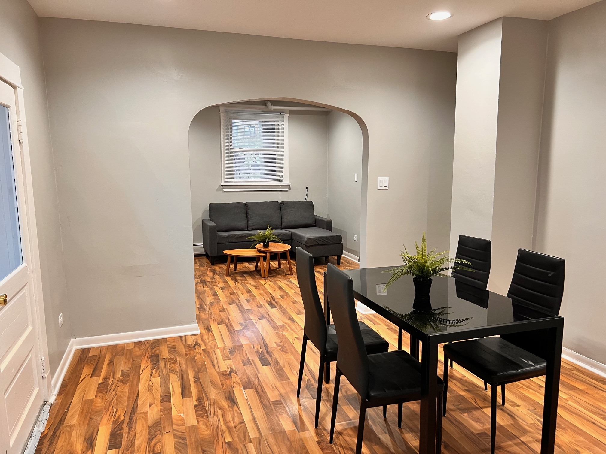 Dining Room looking towards Living Room - 812 Beloit Ave