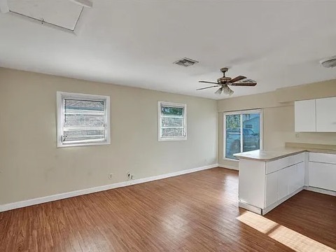 Bright dining roomliving room - 1670 NE 56th St