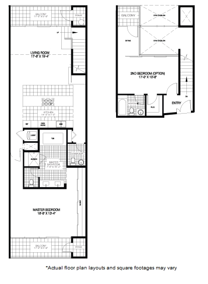 2BR/2.5BA - Loft 5 Apartments