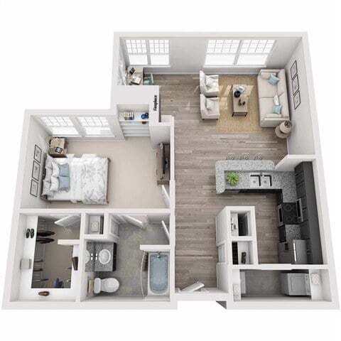 Floorplan - 1660 Peachtree