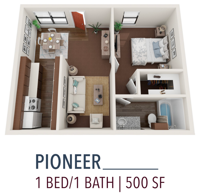 Floorplan - Cimarron Apartments