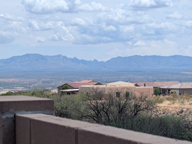 View from corner of backyard looking at Cochise Stronghold - 1361 Kartchner Trail