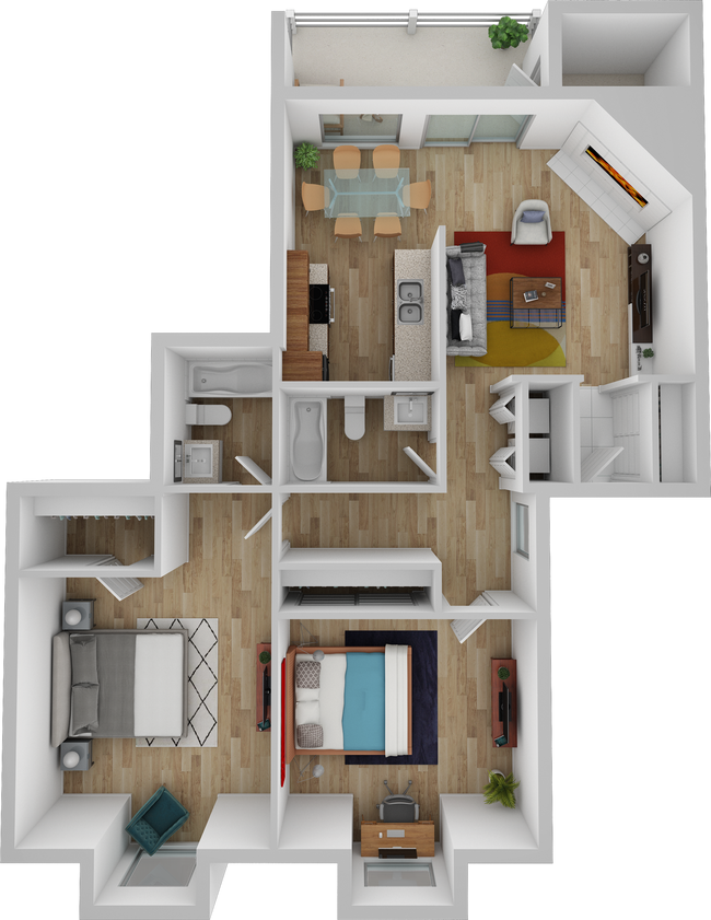 Floorplan - Baker Square