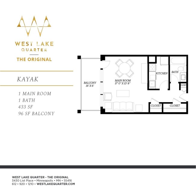 Floorplan - The Original at West Lake Quarter