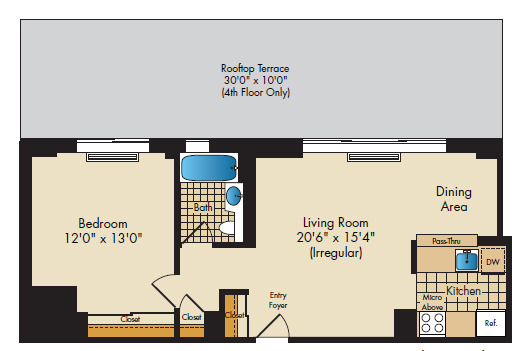 Floorplan - The Sagamore