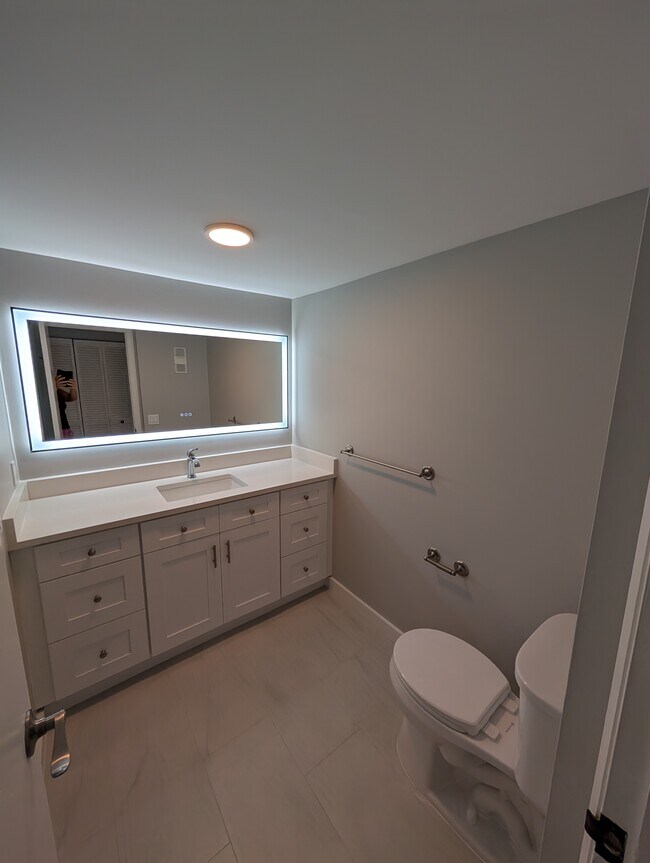 Guest bath is brand new! - 3462 NE Causeway Blvd