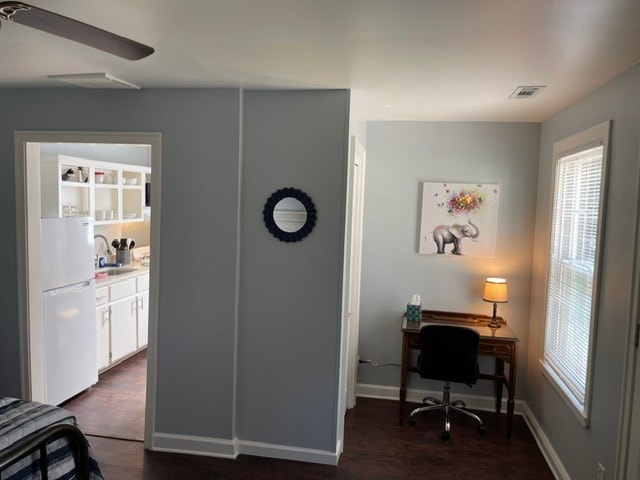 There is a separate work area with a desk and chair. - 3811 Gallatin Pike
