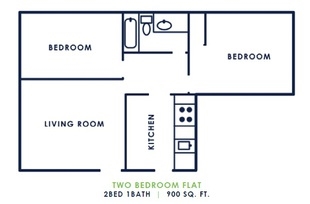 2BR / 1BA - Bloom at Morrow