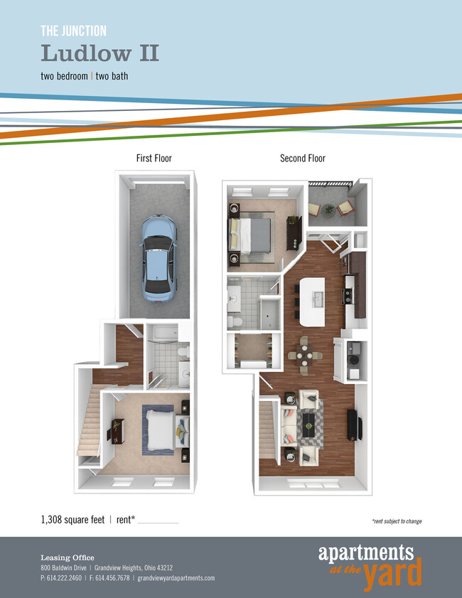 Floorplan - Apartments at the Yard: Junction