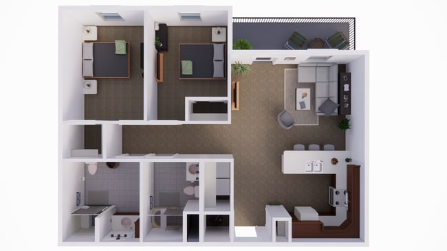 Floorplan - Pebblebrook Parkside