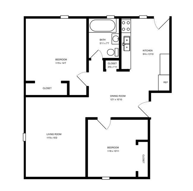 Floorplan - 2849 N Orchard