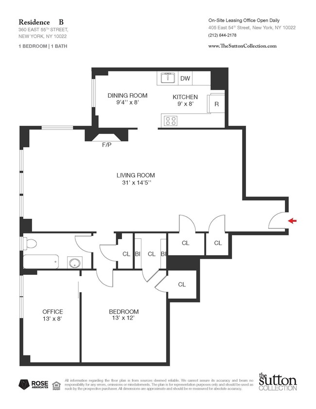 Floorplan - The Sutton Collection