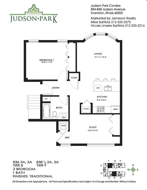 2BR/1BA - 834-40 Judson Ave.