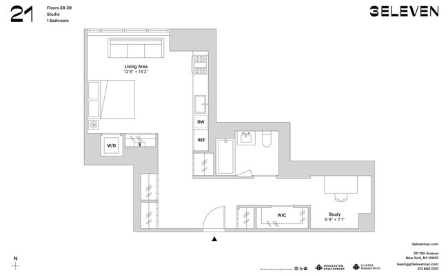 Floorplan - 3Eleven