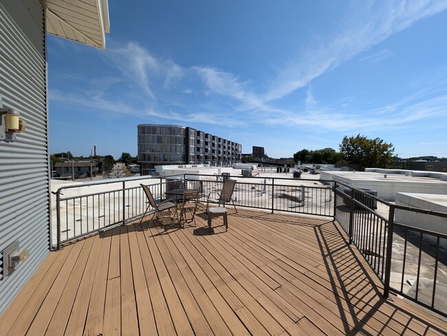 Building rooftop space - 2121 S Kinnickinnic Ave