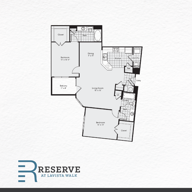 Floorplan - Reserve at LaVista Walk