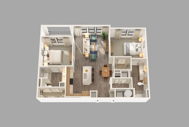 Floorplan - Seven17 Lehman