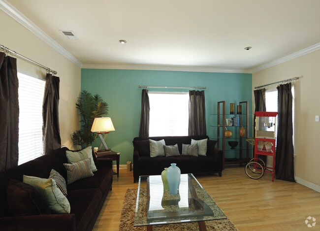 Living Room - The Enclave Apartments