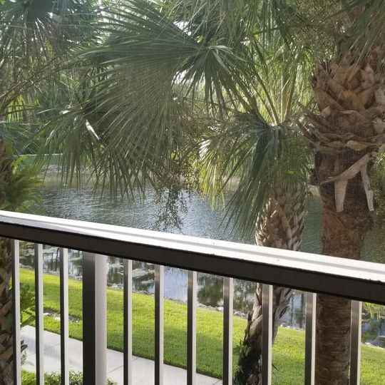Enclosed screen balcony facing lake/preserve very private - 1875 Florida Club Dr