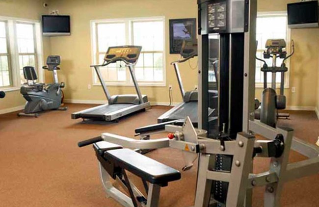 Fitness Center - The Landings at Eagle Heights