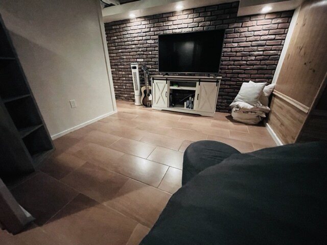 finished basement - 1701 Addison St