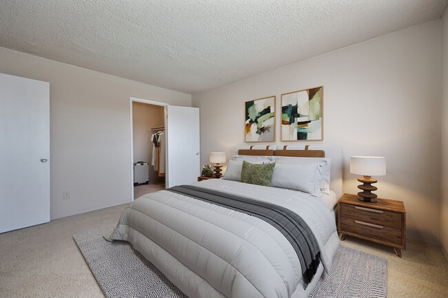 The Angelo Bedroom - Asbury Place Apartments