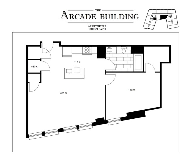 Floorplan - The Arcade Building