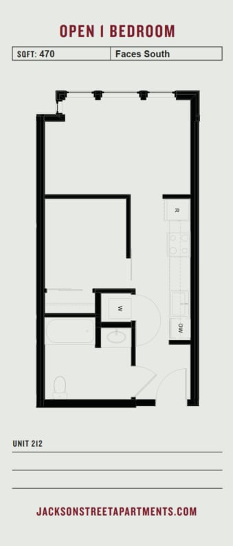 Floorplan - Jackson Street