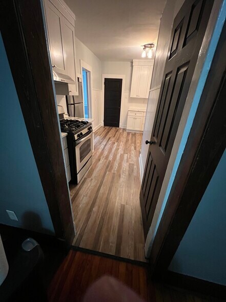 Looking into Kitchen from dining room - 112 Hamilton Ave