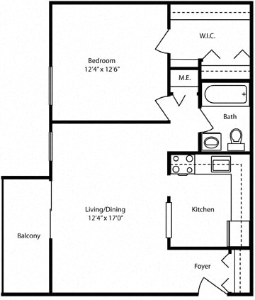 Floorplan - The Pentacle Group Apartments