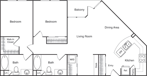 Floorplan - Parc on Powell