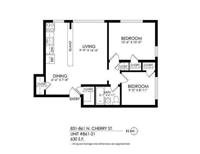 Floorplan - 831-861 Cherry