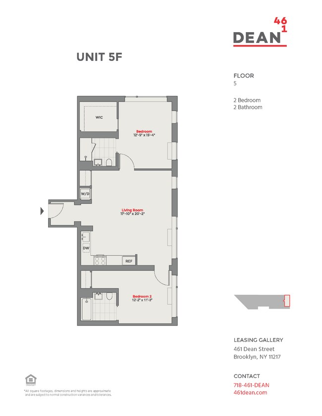 Floorplan - 461 Dean