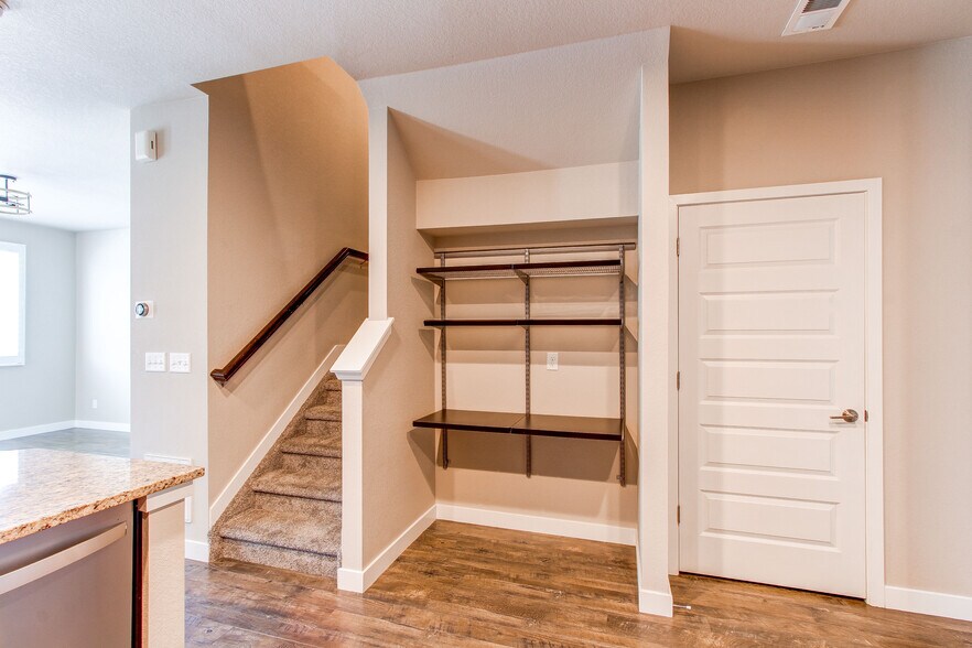 Built in for additional storage or desk - 1745 W 66th Ave
