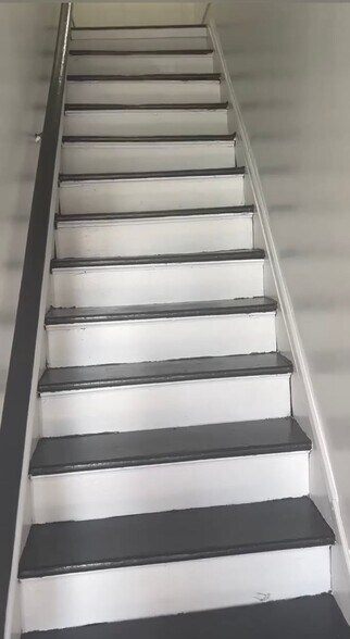 Stairs going up to 2nd FL apt - 157 E 40th St