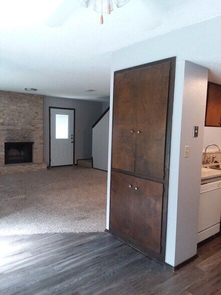 Living Room, Back Door - 1305 Camp Craft Rd