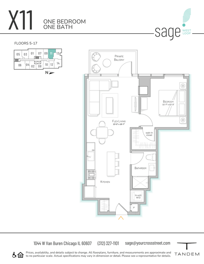 Floorplan - Sage West Loop