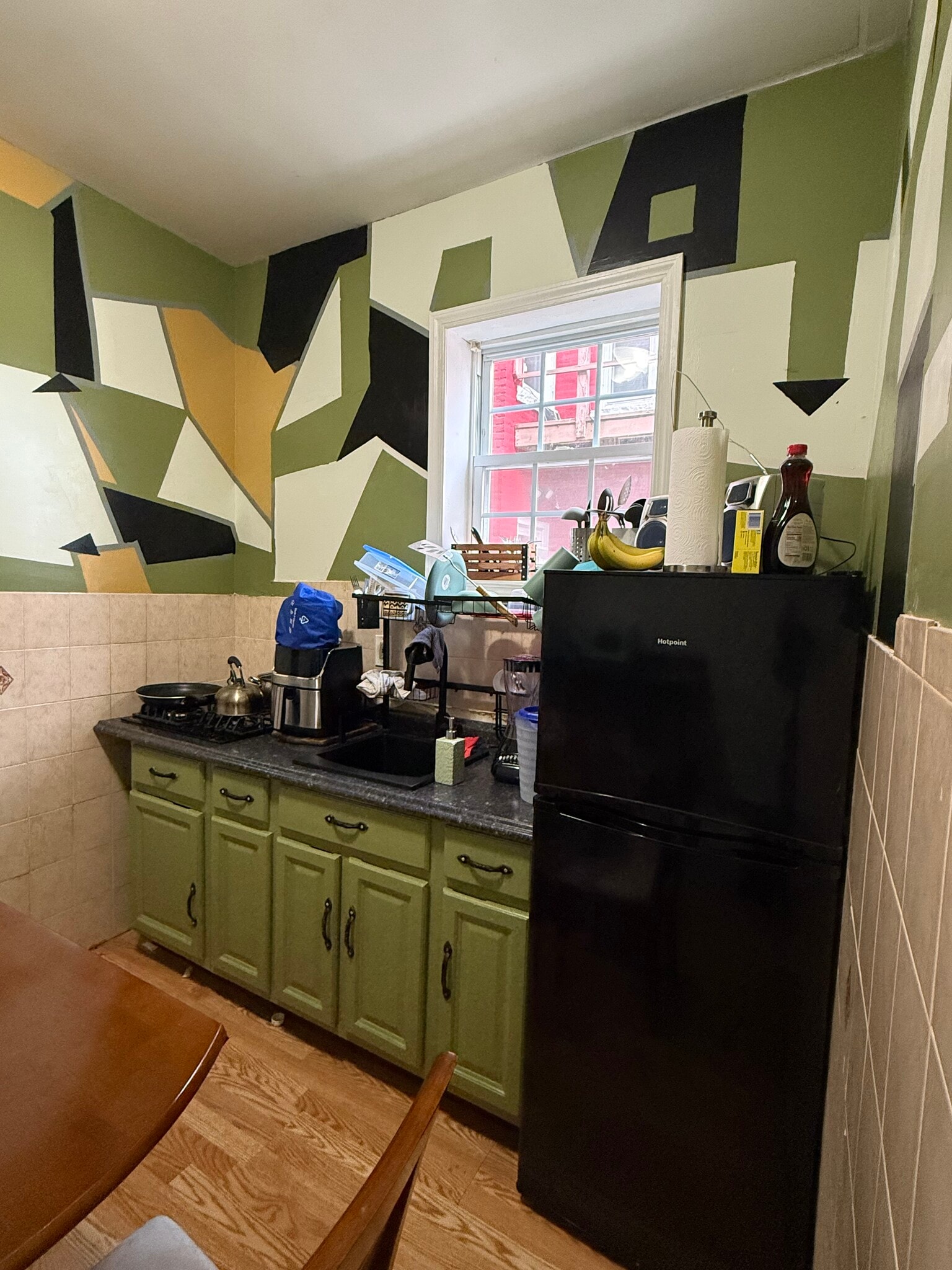 Unit 1 Kitchen - New appliances - Fresh Paint - 362 Brunswick Ave