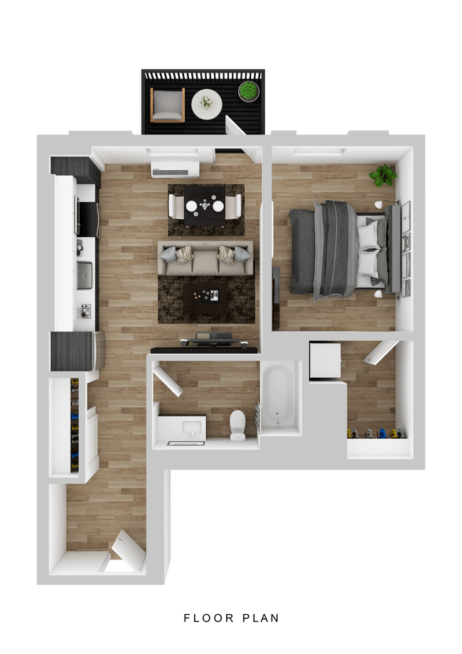 Floorplan - Hyas Point Apartments