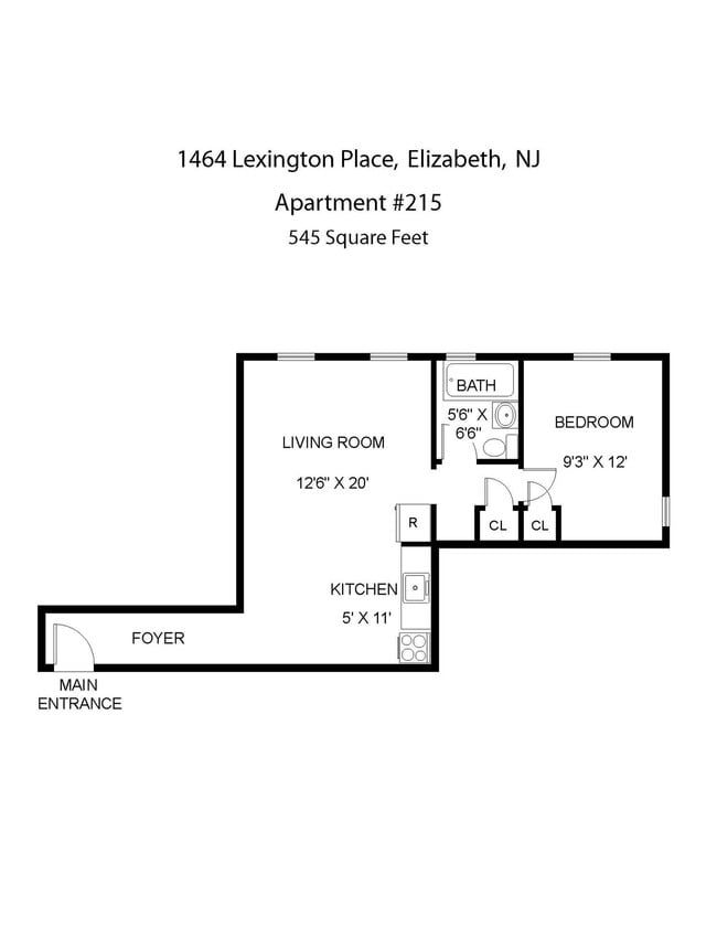 Floorplan - Pineda Apartments