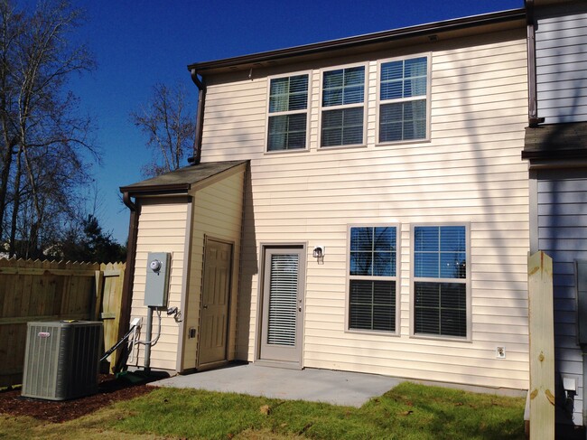 Backyard with Storage room - 64 River Dell Townes Ave